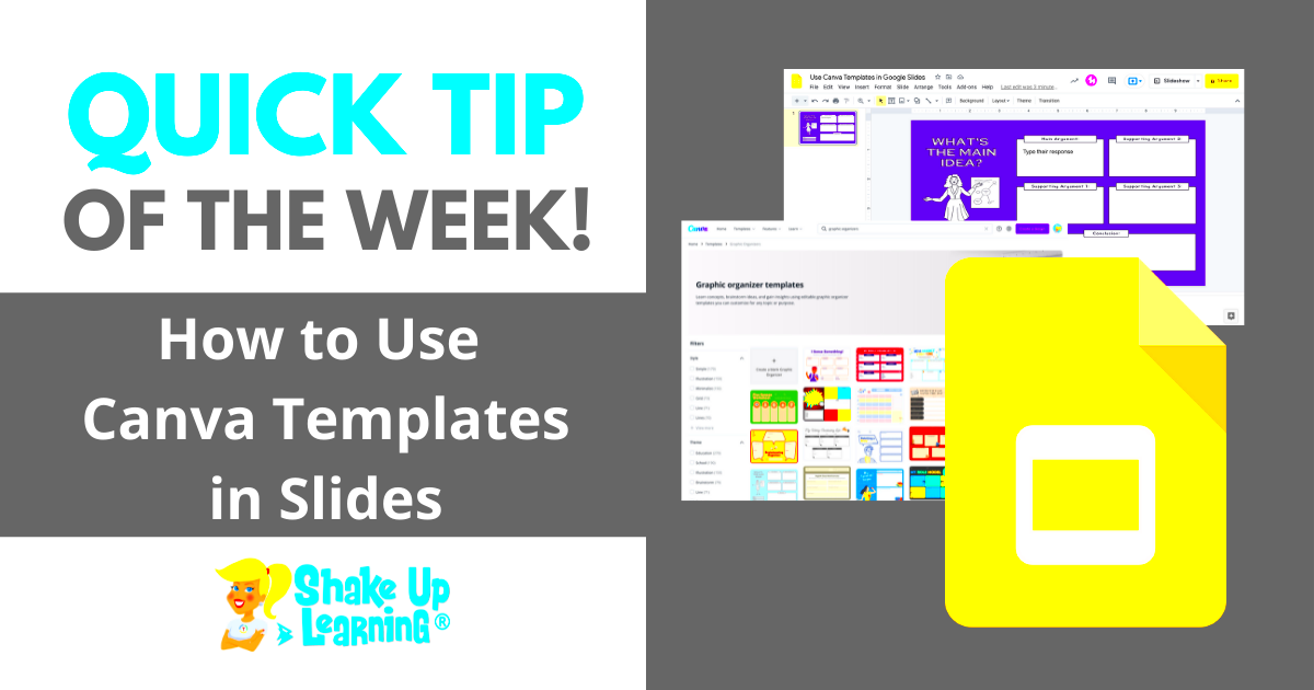 How to Use Canva Templates in Google Slides Shake Up Learning