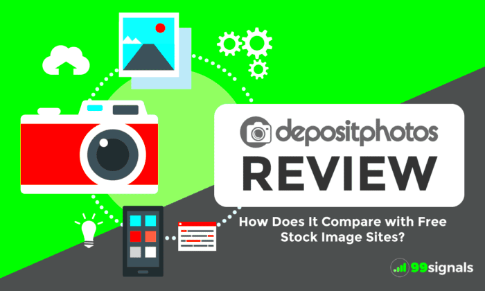 Depositphotos Review Comparison with Free Stock Image Sites