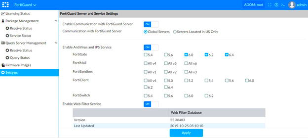 Technical Tip Verifying FortiGuard connectivity o Fortinet Community