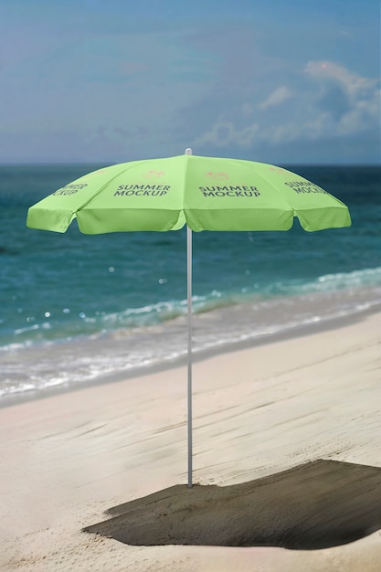 Summer Umbrella Mockup Design – Free Download, Free Stock Photo