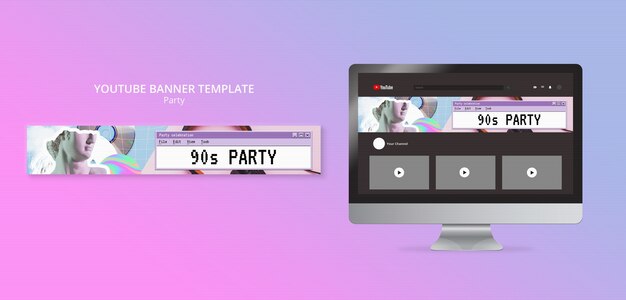 Flat Design Party Template â Free Download for Stunning Event Invitations