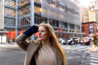 Young Woman in New York City During Daytime – Free Download