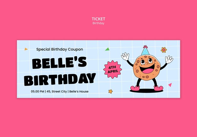 Birthday Celebration Template – Free Download