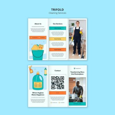 Cleaning Services Template Design – Free Download