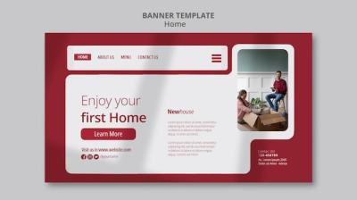 Modern Home Template Design – Download Free Stock Photo