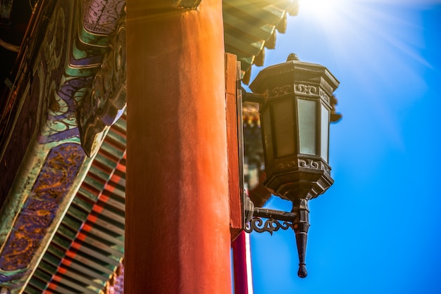 Antique Lamp Detail in the Forbidden City – Free Stock Photo for Download