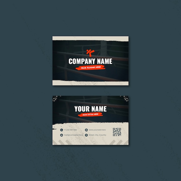 Taekwondo Practice Business Cards – Free Stock Photo, Download for Free