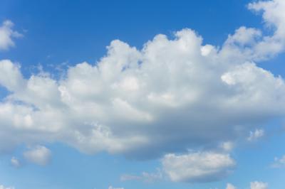 Stunning Gray Clouds Against a Blue Sky – Free Download