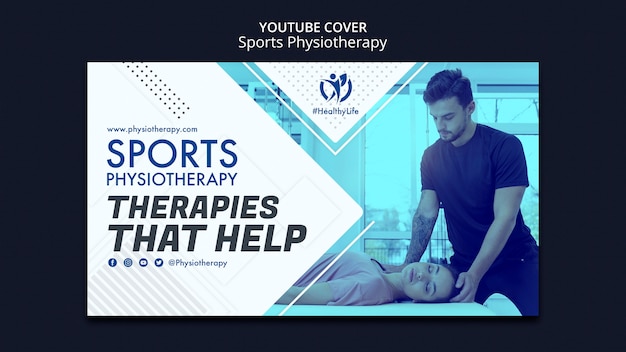 Geometric Physiotherapy Care YouTube Cover – Free Download