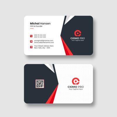 Professional Business Card Template – Free Download