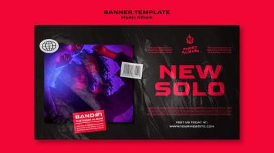 New Solo Banner Template – Free Download, Download Free Stock Photo