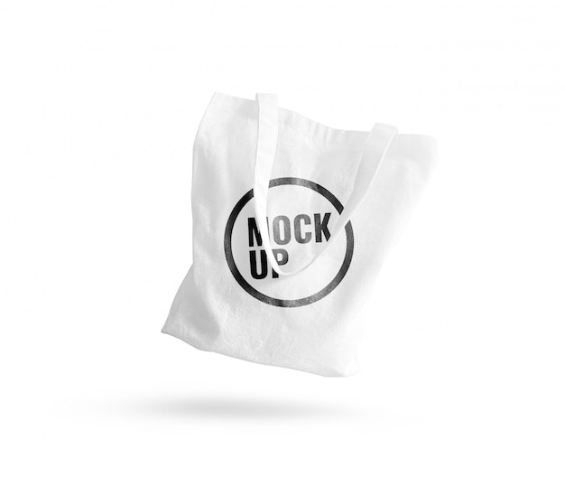 Realistic Flyer Tote Bag Mockup – Free Download