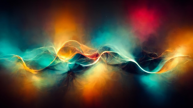 Colorful Lines of Abstract Background – Free Download