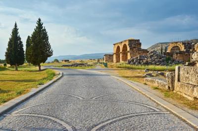 The Ancient Ruins of Hierapolis on Pamukkale Hill – Free Download