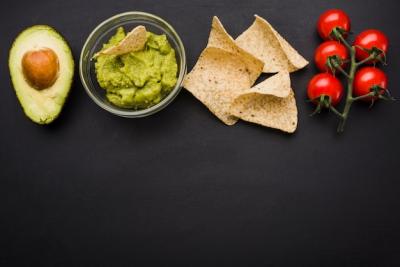 Vegetables and Sauce in Bowl Near Nachos – Free Stock Photo, Download for Free