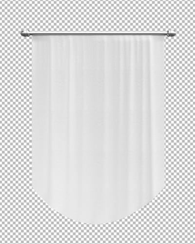 Textile Banner Mockup on Transparent Background – Free Download