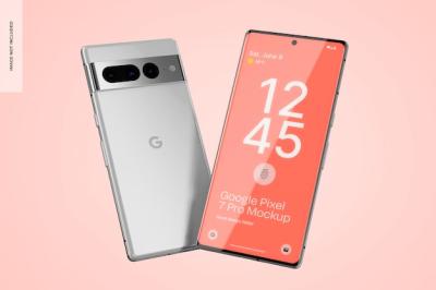 Google Pixel 7 Pro Mockup – Free Download