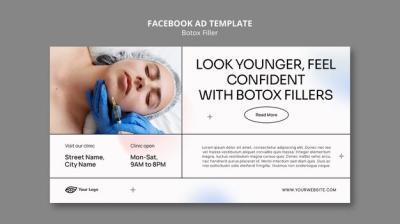 Botox Filler Facebook Template – Free Download