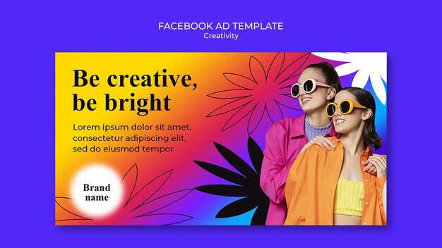 Creative Design Studio Facebook Template – Free to Download