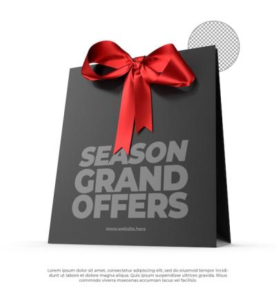 Merry Christmas and Happy New Year Greeting Sale Promotion Social Media Poster – Free to Download