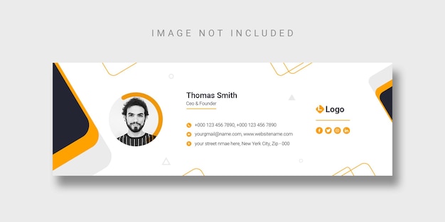 Email Signature Template and Facebook Cover Design – Free Download