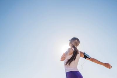 Satisfied Woman After Training – Download Free Stock Photo