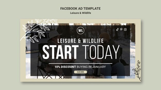 Leisure and Wildlife Template Design for Stunning Projects – Free to Download