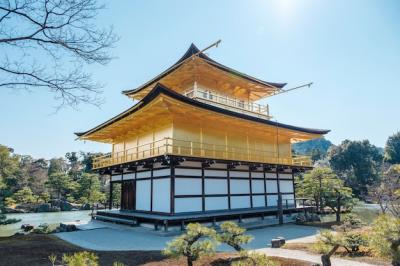 Back of Gold Gingakuji Temple in Kyoto, Japan – Free Stock Photo for Download