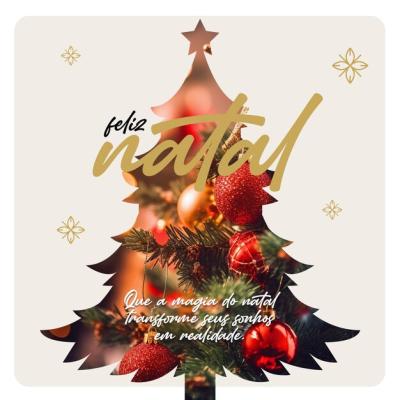 Christmas Tree Social Media Feed Template – Free Download