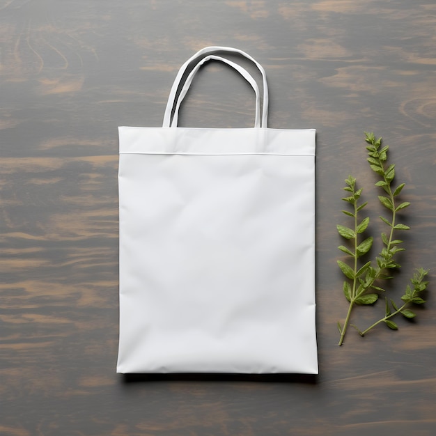 Top View White Bag Mockup – Free Download