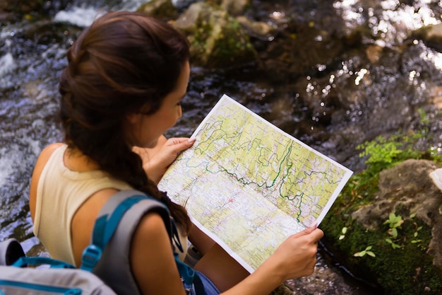 Explore Nature with a Map – Free Stock Photo, Download Free