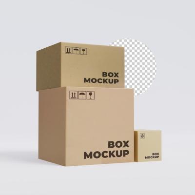 3D Render Box Mockup – Free to Download