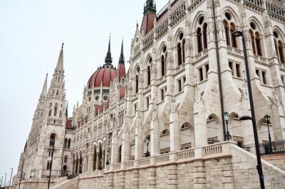 Budapest Parliament: A Detailed View of Historical Architecture – Free to Download