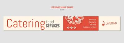 Catering Template Design – Free Download, Free Stock Photo