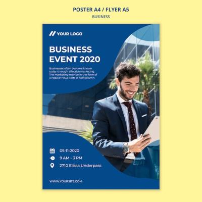 Professional Business Flyer Template – Free Download