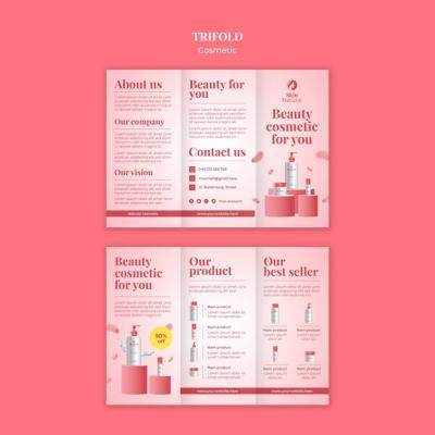 Cosmetic Template Design for Stunning Projects – Free Download