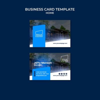 Home Interior Business Card – Free Download, Download Free Stock Photo