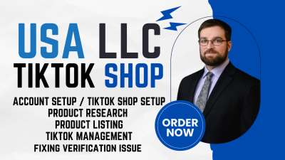 Create Approval for USA LLC TikTok Shop Setup, Approval Ads, and Fixing Verification Issues