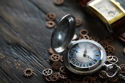 Macro Closeup of Old Clock Gears – Free Download, Free Stock Photo