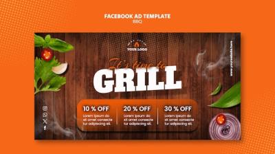 Bbq Template Design – Free Download, Free Stock Photo