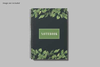 A5 Spiral Notebook Mockup – Free to Download