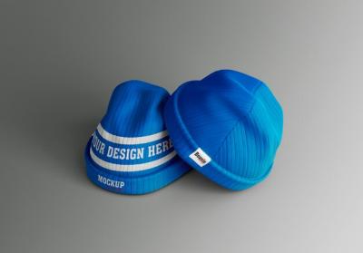 Beanie Mockup Design – Free Stock Photo for Download