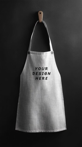 White Apron Mockup – Free Stock Photo for Download