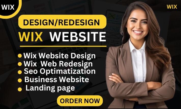 I Will Redesign Your Wix Website | Professional Wix Website Design & E-commerce Solutions