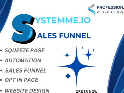 I Will Create High-Converting Sales Funnels Using Systeme.io, ClickFunnels, and GoHighLevel