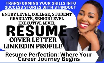 I Will Craft Student Resumes, Internships, and College Graduate CVs for Entry-Level Job Seekers