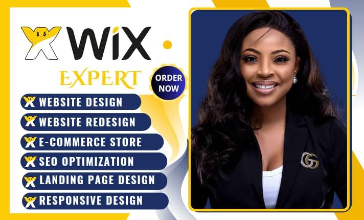 I Will Create and Redesign Stunning Wix Websites