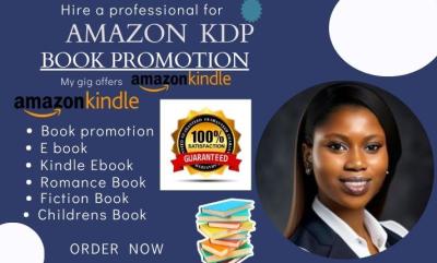 I Will Do Book Promotion, eBook Promotion and Kindle Book Publishing