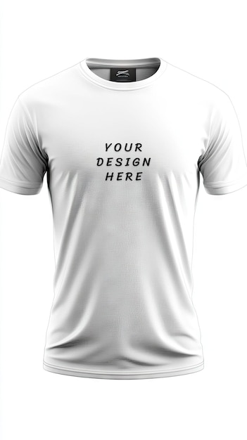 White Blank T-Shirt Mockup – Download Free Stock Photo