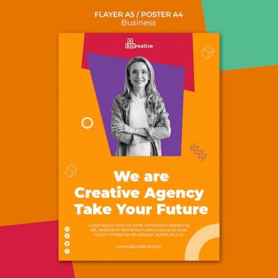 Business Agency Flyer Template – Free to Download